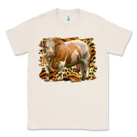 Natural western simmental bull Classic Tee - LillyAllenDesigns