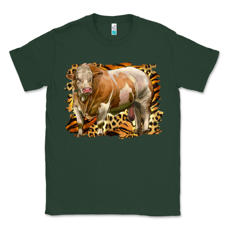 Western Simmental Bull Classic Tee by LillyAllenDesigns | Teevron
