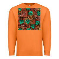 Carrot fall leaves seamless pattern Premium Sweatshirt - BundleAndBundleShop