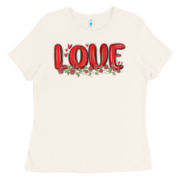 Bone love valentine s day Ladies Tee - MaliasSmallBusiness