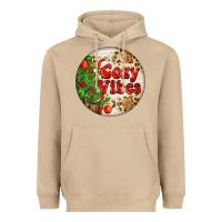 Mushroom Cozy vibes Heavyweight Hoodie - FaDigitalArtStudio