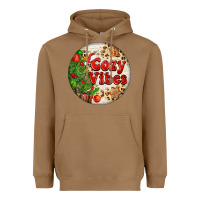 Toasted Coconut Cozy vibes Heavyweight Hoodie - FaDigitalArtStudio