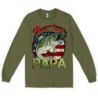 Army Green reel cool papa fishing Long Sleeve Tee - Jasminsmagicworld