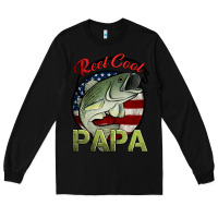 Black reel cool papa fishing Long Sleeve Tee - Jasminsmagicworld
