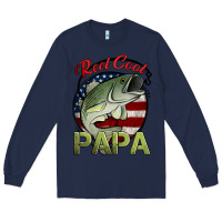Navy reel cool papa fishing Long Sleeve Tee - Jasminsmagicworld