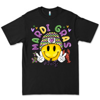 Black mardi gras vibes Premium Tee - MaliasSmallBusiness