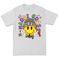 Dove Grey mardi gras vibes Premium Tee - MaliasSmallBusiness