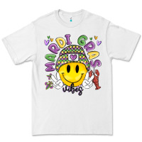 White mardi gras vibes Premium Tee - MaliasSmallBusiness
