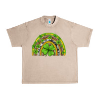French Oak western st patricks rainbow Urban Heavy Tee - Jasminsmagicworld