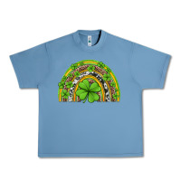 Pebble Blue western st patricks rainbow Urban Heavy Tee - Jasminsmagicworld