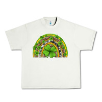 Pistachio western st patricks rainbow Urban Heavy Tee - Jasminsmagicworld