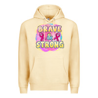 Pina Colada brave and strong cancer Premium Hoodie - FaDigitalArtStudio