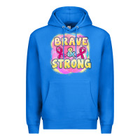 True Royal brave and strong cancer Premium Hoodie - FaDigitalArtStudio