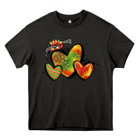 Asphalt juneteenth hearts Heavy Core Tee - MaliasSmallBusiness
