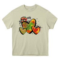 Mossy juneteenth hearts Heavy Core Tee - MaliasSmallBusiness