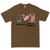 Cacao peace love german shepherd Premium Tee - JahusDesignShop
