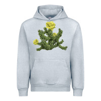 Heather Grey whipple cholla cactus Urban Hoodie - LillyAllenDesigns