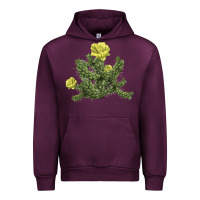 Mauve Wine whipple cholla cactus Urban Hoodie - LillyAllenDesigns
