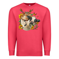 Cardinal Black And White Cow Coffee Premium Sweatshirt - FaDigitalArtStudio