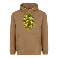 Toasted Coconut camouflage patch 4 Heavyweight Hoodie - BundleAndBundleShop
