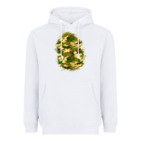 White camouflage patch 4 Heavyweight Hoodie - BundleAndBundleShop