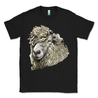 Black lincoln sheep head Classic Tee - LillyAllenDesigns
