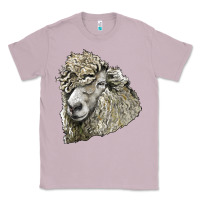 Lilac lincoln sheep head Classic Tee - LillyAllenDesigns