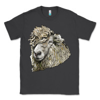 Smoke lincoln sheep head Classic Tee - LillyAllenDesigns