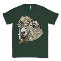 Sports Green lincoln sheep head Classic Tee - LillyAllenDesigns