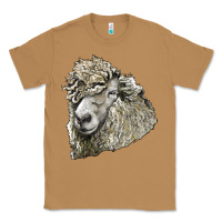Toasted Coconut lincoln sheep head Classic Tee - LillyAllenDesigns