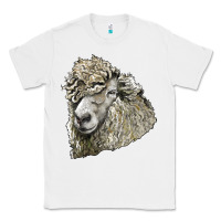 White lincoln sheep head Classic Tee - LillyAllenDesigns