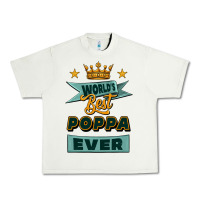 Pistachio world's best poppa ever Urban Heavy Tee - Jasminsmagicworld