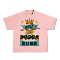 Salmon world's best poppa ever Urban Heavy Tee - Jasminsmagicworld
