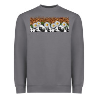 Storm cowhide leopard daisies Heavyweight Sweatshirt - TumblerDesignByShophia