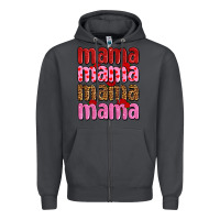 Smoke valentines day mama olivia Zipper Hoodie - OliviaCreatesArt