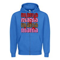 True Royal valentines day mama olivia Zipper Hoodie - OliviaCreatesArt
