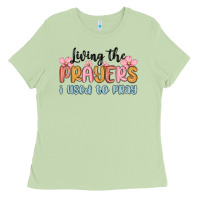 Matcha living the prayers i used to pray Ladies Tee - MaliasSmallBusiness