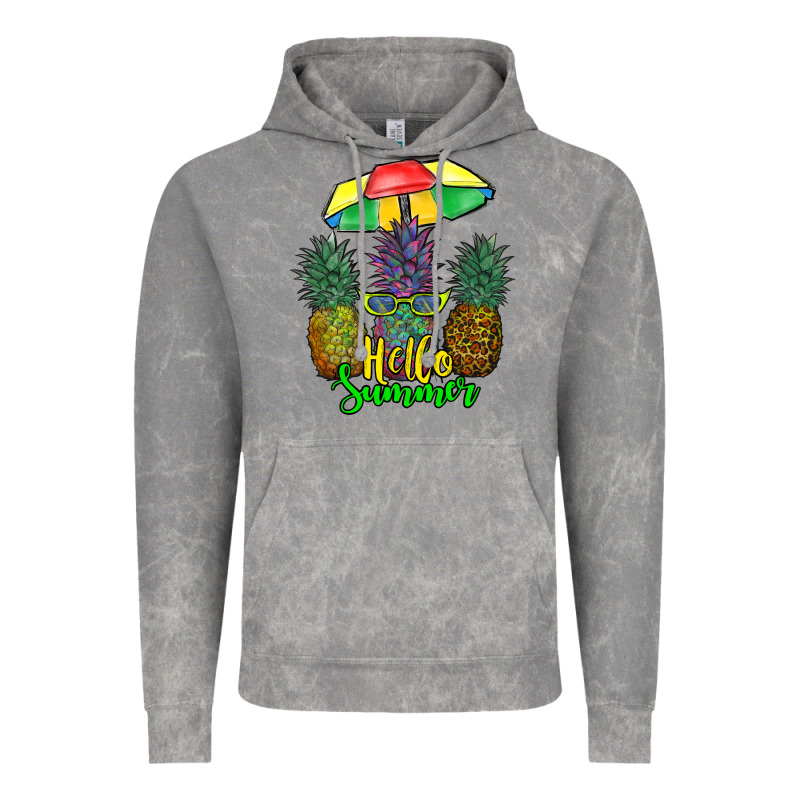 Hello Summer Pineapples Vintage Hoodie by RanaPortraitStore | Teevron