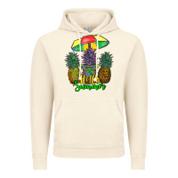 Vintage Artic hello summer pineapples Vintage Hoodie - RanaPortraitStore