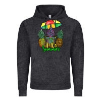 Vintage Black hello summer pineapples Vintage Hoodie - RanaPortraitStore