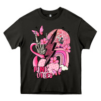 Asphalt pink vibes Heavy Core Tee - MaliasSmallBusiness