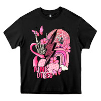 Black pink vibes Heavy Core Tee - MaliasSmallBusiness