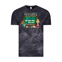 Cloud Black 100 days smarter 100 dias mas brillante Vintage Tee - SublimationCraftShop