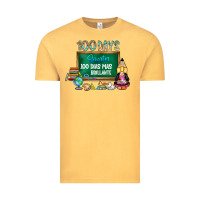 Vintage Mustard 100 days smarter 100 dias mas brillante Vintage Tee - SublimationCraftShop