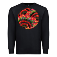 Black hispanic heritage month round earrings Premium Sweatshirt - BundleAndBundleShop