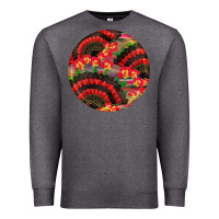 Charcoal Heather hispanic heritage month round earrings Premium Sweatshirt - BundleAndBundleShop