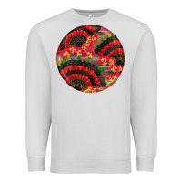 Dove Grey hispanic heritage month round earrings Premium Sweatshirt - BundleAndBundleShop
