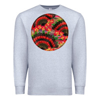 Heather Grey hispanic heritage month round earrings Premium Sweatshirt - BundleAndBundleShop