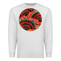 Oatmeal Heather hispanic heritage month round earrings Premium Sweatshirt - BundleAndBundleShop