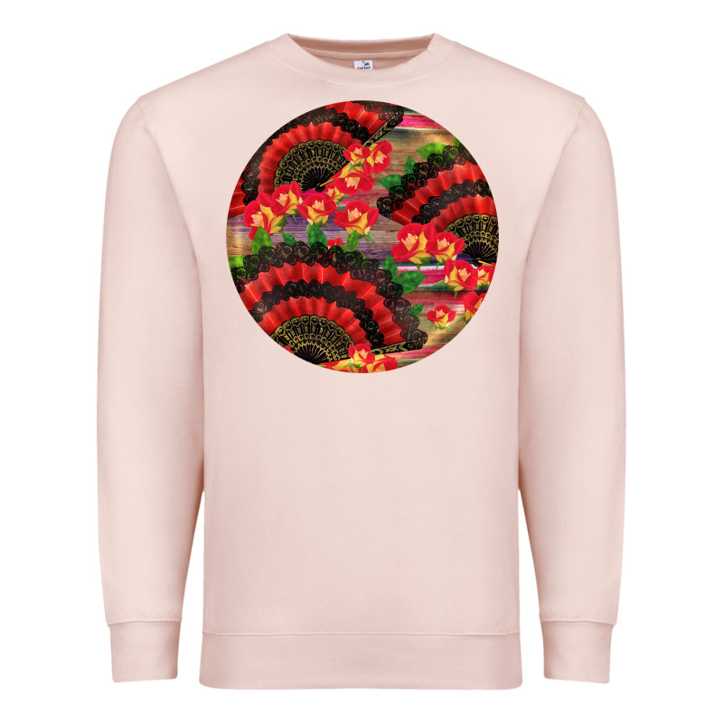 Hispanic Heritage Month Round Earrings Premium Sweatshirt by BundleAndBundleShop | Teevron